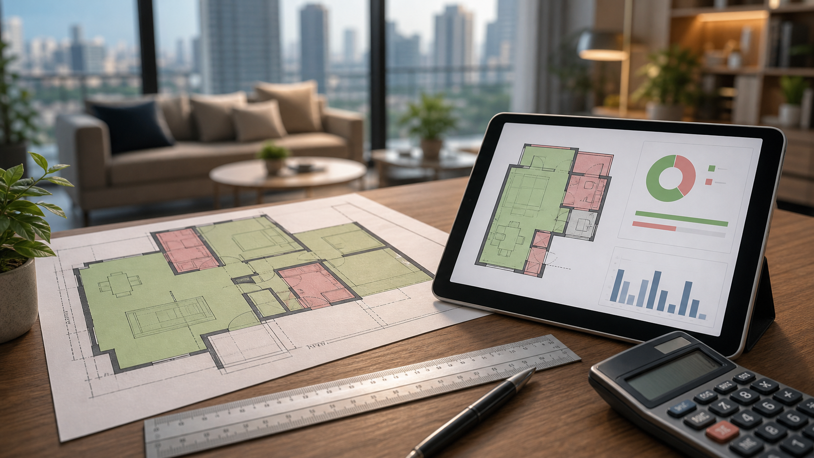Carpet Area Efficiency: The "Invisible" Cost of Home Buying
